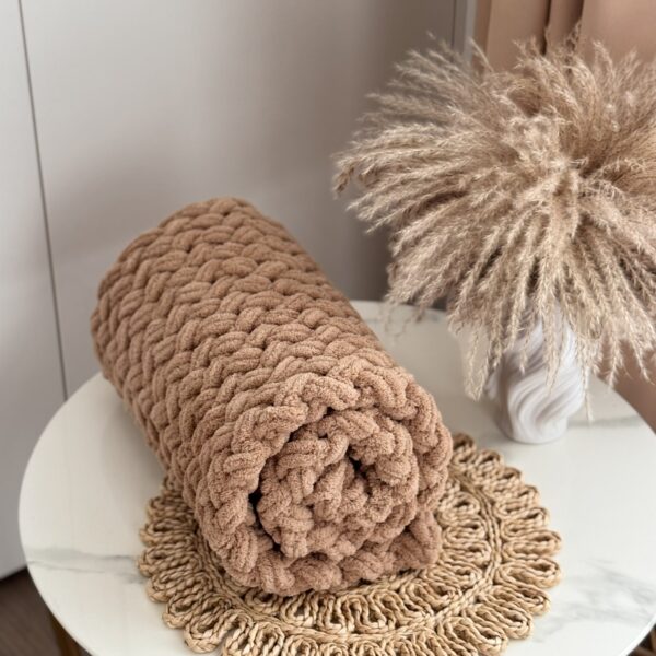 Puffy pledas - Pieniška kakava