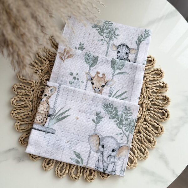 merliukai kūdikiams – meškiukai su gėlytėmis