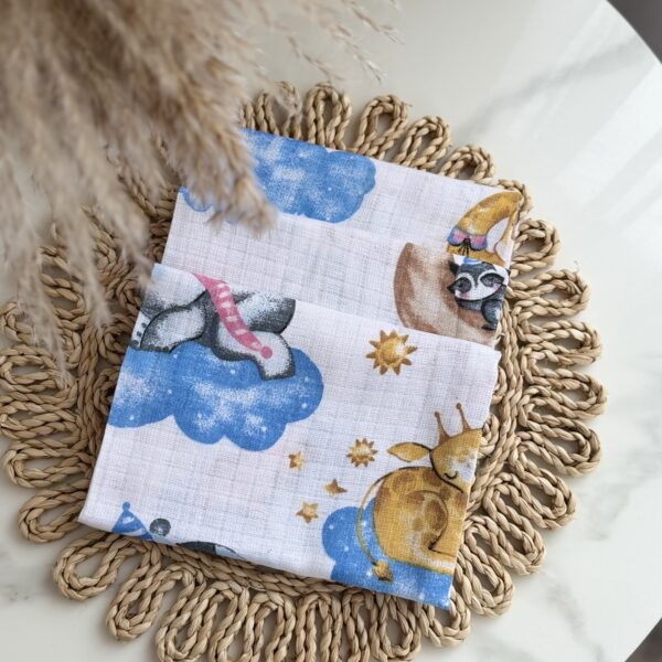 merliukai kūdikiams – miegantys zvereliai