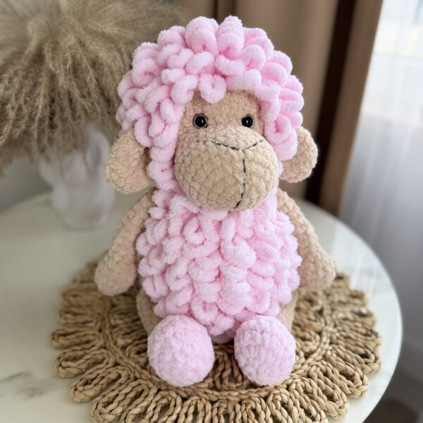 MINI rožinė avytė