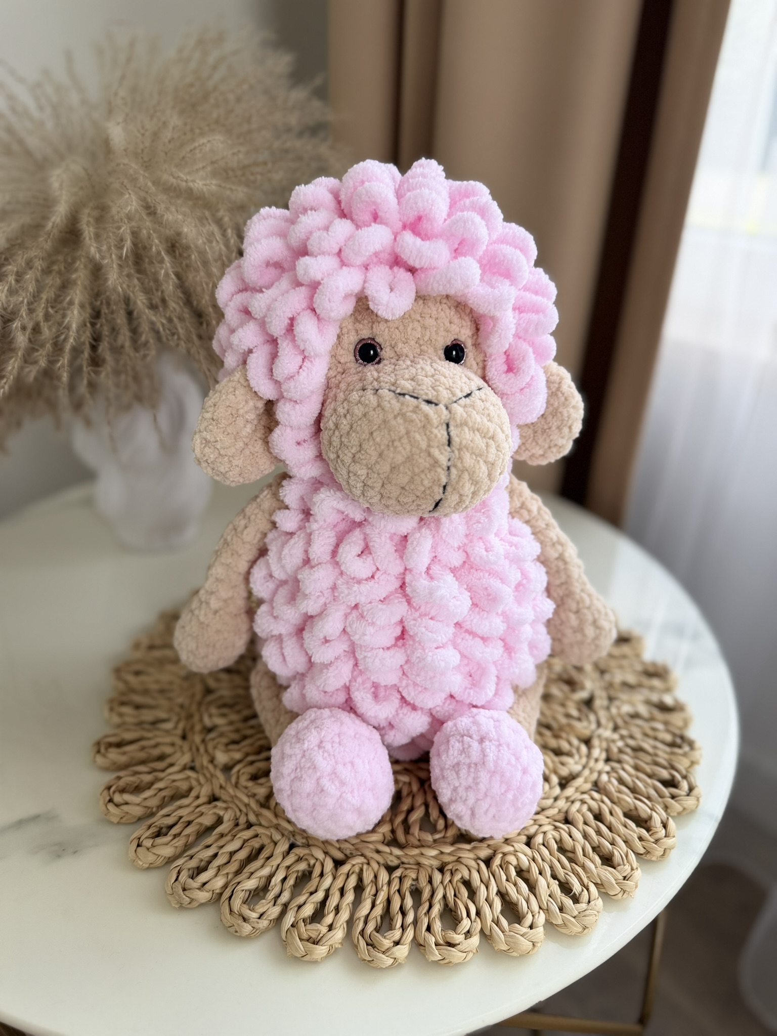 MINI rožinė avytė