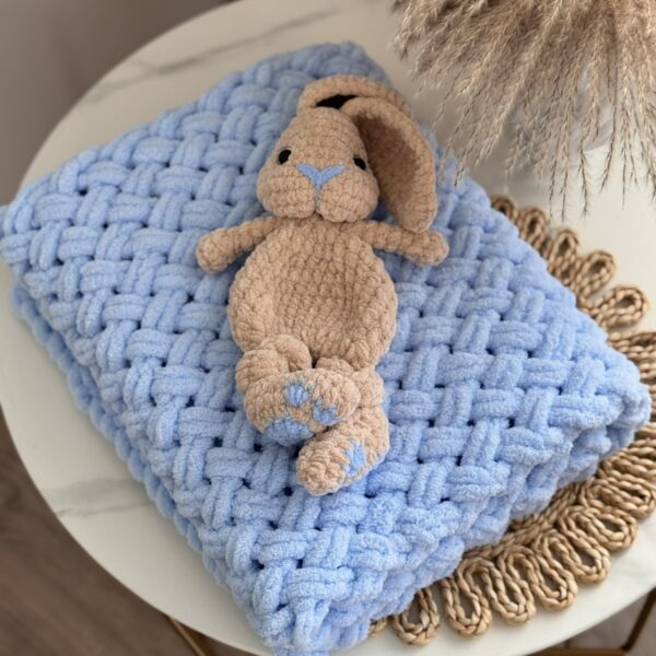 migdukas zuikutis ir puffy pledukas