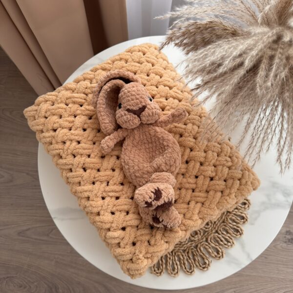 migdukas zuikutis ir puffy pledukas